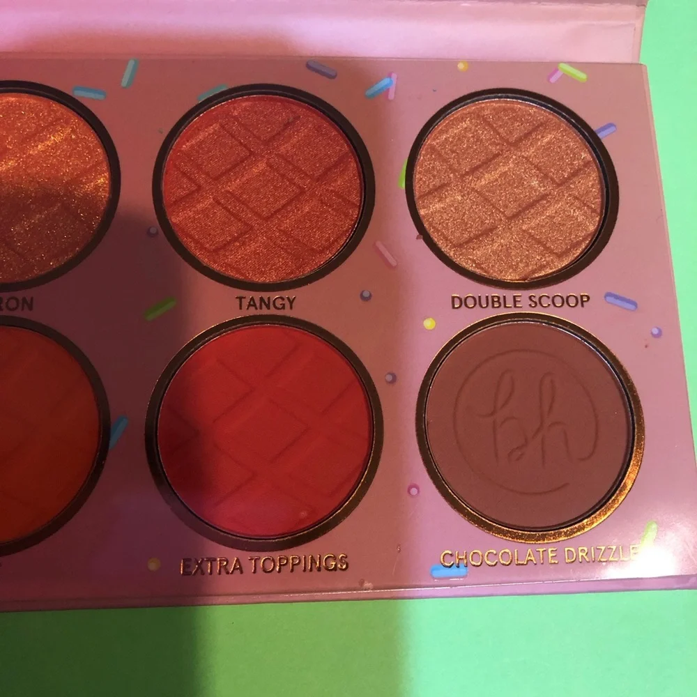 BNIB! BH Cosmetics Sweet Shoppe Orange Sorbet 8 color Eyeshadow Palette 🎨 🍊👀